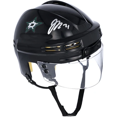 Casque mini noir autographié par Jason Robertson Dallas Stars