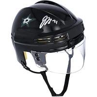 Casque mini noir autographié par Jason Robertson Dallas Stars