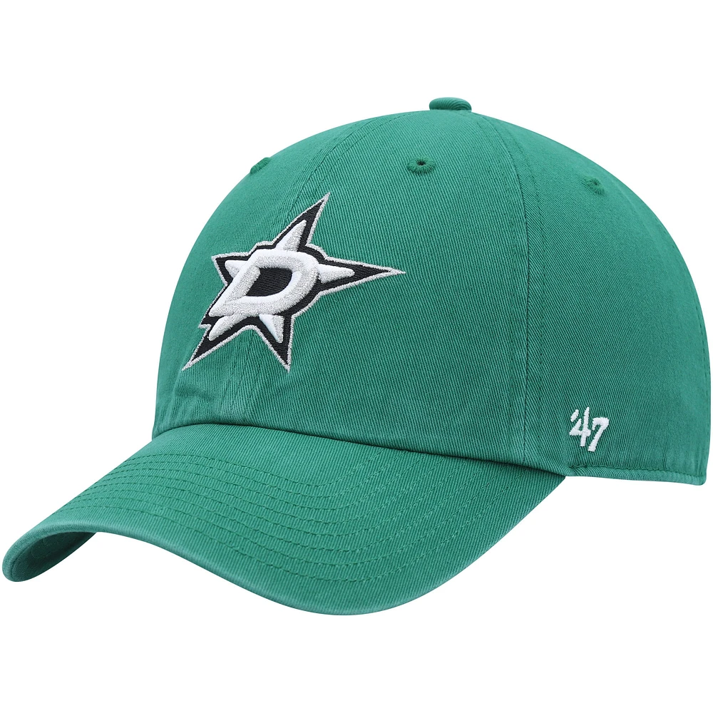 Casquette réglable '47 Kelly Green Dallas Stars Clean Up pour hommes