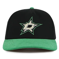 Men's American Needle  Black/Kelly Green Dallas Stars Burnett Adjustable Hat