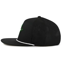 Men's American Needle  Black Dallas Stars Buxton Pro Tech Adjustable Hat