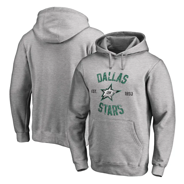 Men's Dallas Stars Levelwear Green Delta Shift Pullover Hoodie