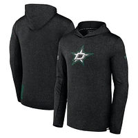 Men's Fanatics  Black Dallas Stars Authentic Pro Lightweight Pullover Hoodie