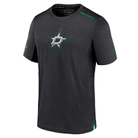 Men's Fanatics Black Dallas Stars Authentic Pro Performance T-Shirt