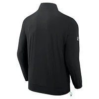 Men's Fanatics  Black Dallas Stars Authentic Pro Rink Coaches Full-Zip Jacket