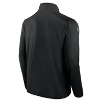 Men's Fanatics  Black Dallas Stars Authentic Pro Rink Fleece Full-Zip Jacket