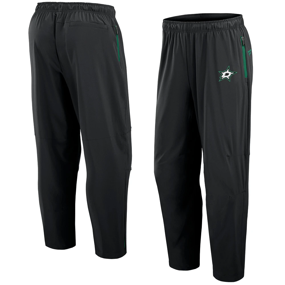 Men's Fanatics Black Dallas Stars Authentic Pro Rink Pants