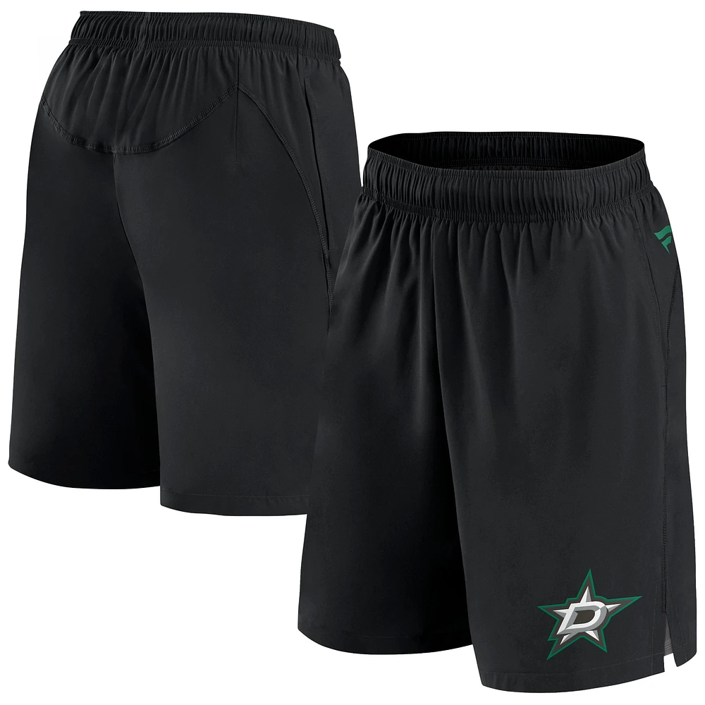 Men's Fanatics  Black Dallas Stars Authentic Pro Tech Shorts