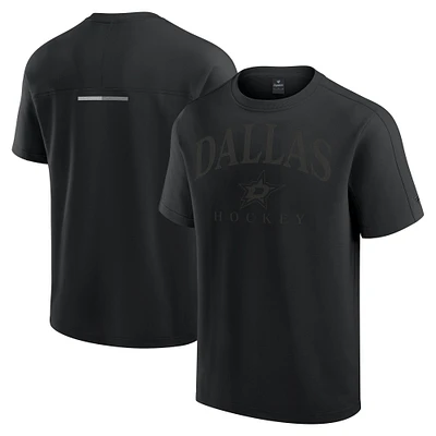 Men's Fanatics Black Dallas Stars Elements Flex Tri-Blend T-Shirt