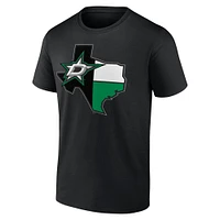 T-shirt local Fanatics noir Dallas Stars pour hommes