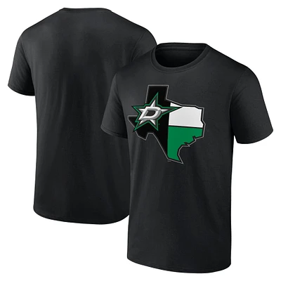 T-shirt local Fanatics noir Dallas Stars pour hommes