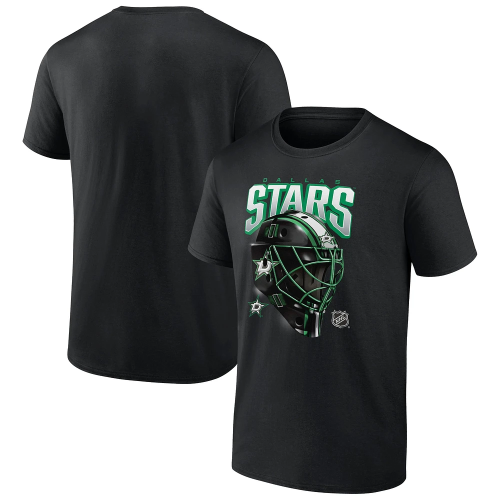 T-shirt noir Fanatics pour hommes, Dallas Stars Penalty Box