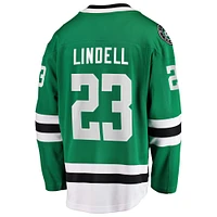 Men's Fanatics Esa Lindell Kelly Green Dallas Stars Breakaway Jersey