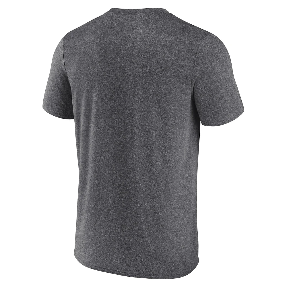 Men's Fanatics Heather Charcoal Dallas Stars Property Of T-Shirt