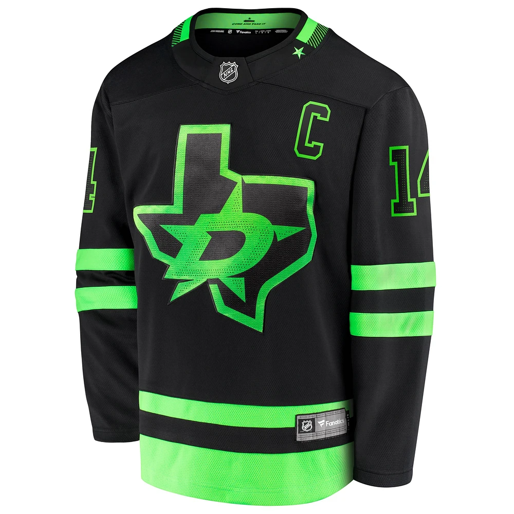 Maillot de joueur alternatif Premier Breakaway des Dallas Stars Jamie Benn pour hommes Fanatics Black