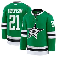 Maillot à domicile Premium Dallas Stars Fanatics Jason Robertson Kelly Green pour hommes