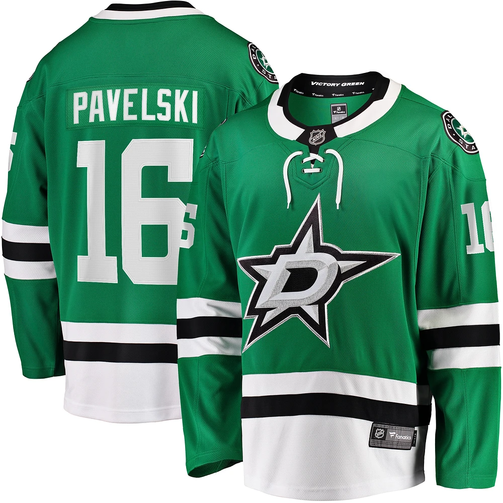 Fanatics pour hommes Joe Pavelski Kelly Green Dallas Stars Breakaway Home Player - Maillot