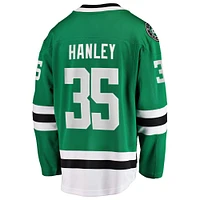 Men's Fanatics Joel Hanley Kelly Green Dallas Stars Breakaway Player Jersey