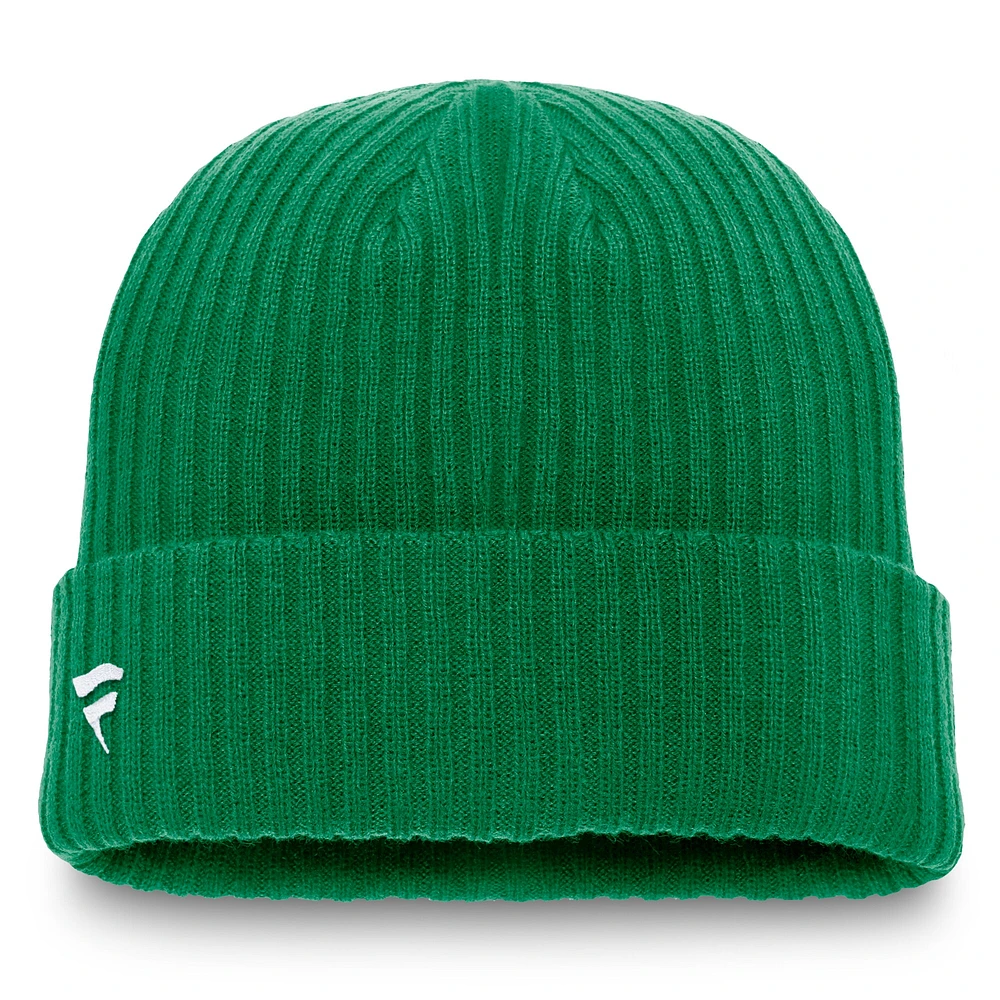 Men's Fanatics Kelly Green Dallas Stars Component Cuffed Knit Hat