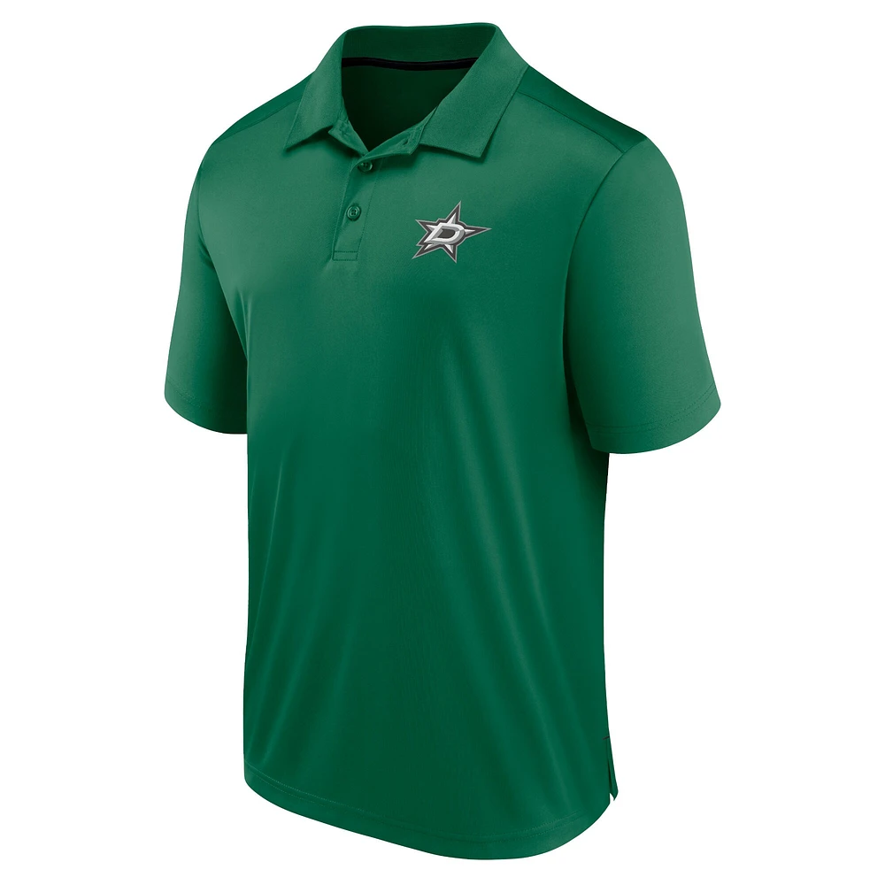 Polo vert Kelly des Stars de Dallas marque Fanatics pour hommes