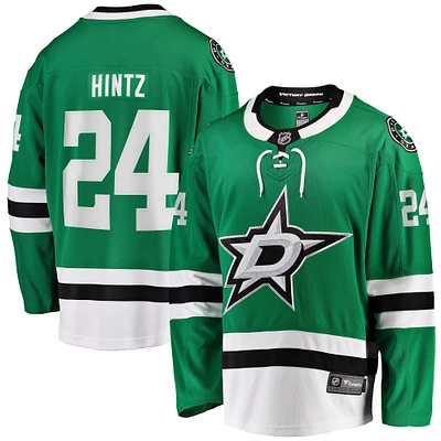 Maillot de joueur échappé à domicile Fanatics Roope Hintz Kelly Green Dallas Stars pour hommes