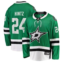 Men's Fanatics Roope Hintz Kelly Green Dallas Stars Home Breakaway Player Jersey