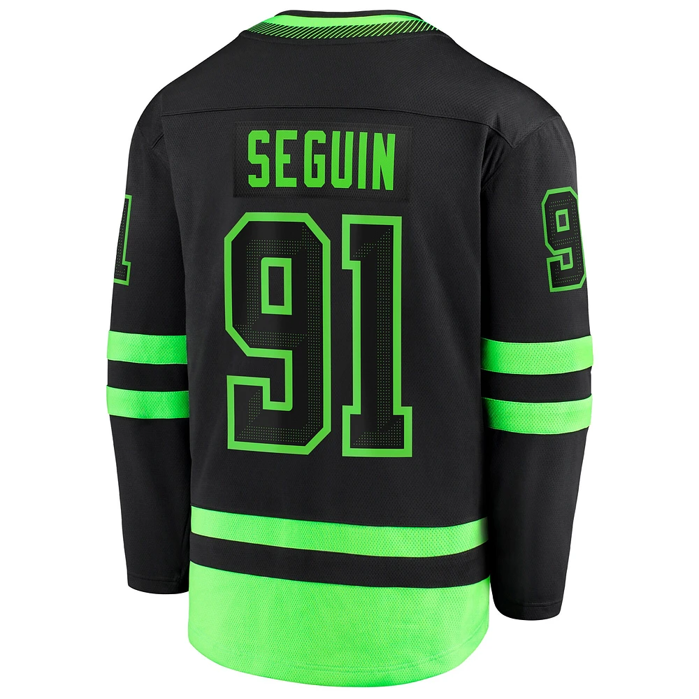 Fanatiques pour hommes de marque Tyler Seguin Black Dallas Stars 2020/21 Alternate - Maillot Premier Breakaway Player