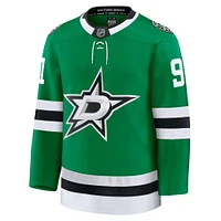 Maillot à domicile Premium Dallas Stars Tyler Seguin Kelly Green Fanatics pour hommes