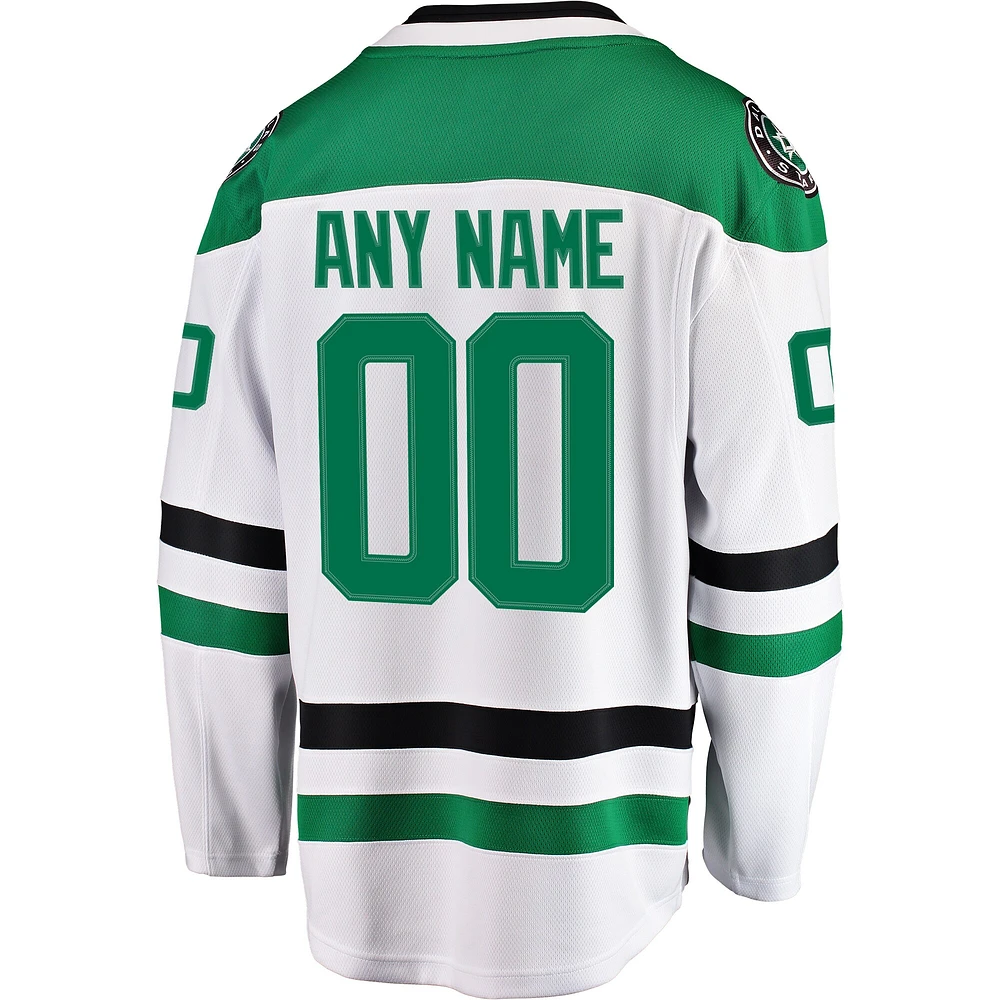 Men's Fanatics White Dallas Stars Breakaway - Custom Jersey