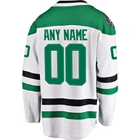 Men's Fanatics White Dallas Stars Breakaway - Custom Jersey