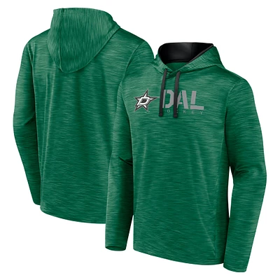 Men's  Kelly Green Dallas Stars Head Start Pullover Hoodie