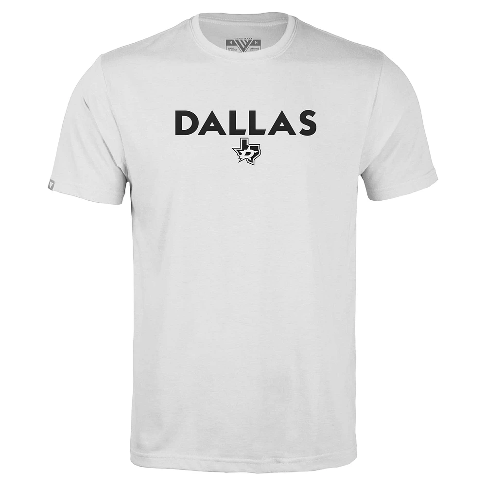 Men's Levelwear  White Dallas Stars Richmond City Capsule T-Shirt