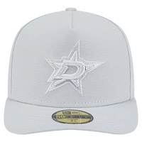 Casquette ajustée A-Frame 59FIFTY pour homme avec pack de couleurs Dallas Stars New Era gris