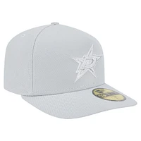 Casquette ajustée A-Frame 59FIFTY pour homme avec pack de couleurs Dallas Stars New Era gris