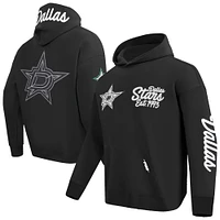 Sweat à capuche noir Pro Standard Dallas Stars Paint the City pour homme