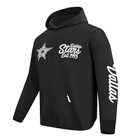 Sweat à capuche noir Pro Standard Dallas Stars Paint the City pour homme