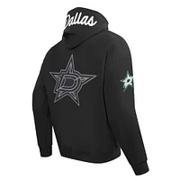 Men's Pro Standard  Black Dallas Stars Paint the City Pullover Hoodie