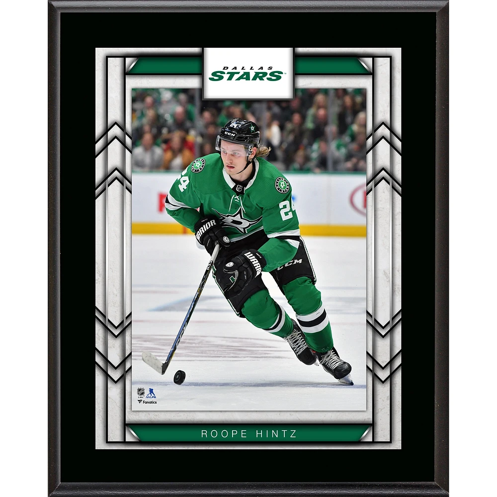 Roope Hintz Dallas Stars 10.5" x 13" Sublimated Player Plaque