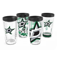 Tervis Dallas Stars paquet de quatre 16oz. Ensemble de gobelets classiques