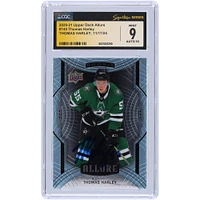 Thomas Harley Dallas Stars Autographed 2020-21 Upper Deck Allure #145 CGC Fanatics Witnessed Authenticated 9/10 Rookie Card