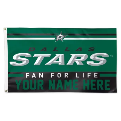 Dallas Stars WinCraft 3' x 5' One-Sided Deluxe Personalized Flag