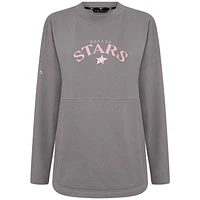 Women's Levelwear Dallas Stars Mother's Day Beaudry Arched Pullover Sweatshirt