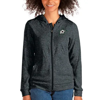 Dallas Cowboys Antigua Women's Metallic Logo Victory Full-Zip