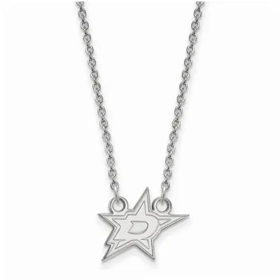 Dallas Stars Women's Sterling Silver Small Pendant Necklace