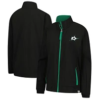 Women's Fanatics Black Dallas Stars Authentic Pro Rink Coaches Full-Zip Jacket