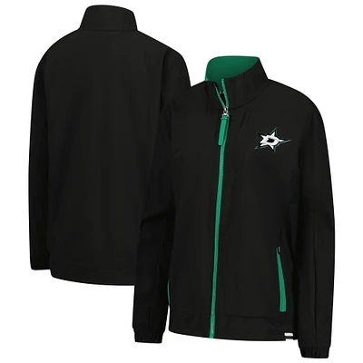 Women's Fanatics Black Dallas Stars Authentic Pro Rink Coaches Full-Zip Jacket