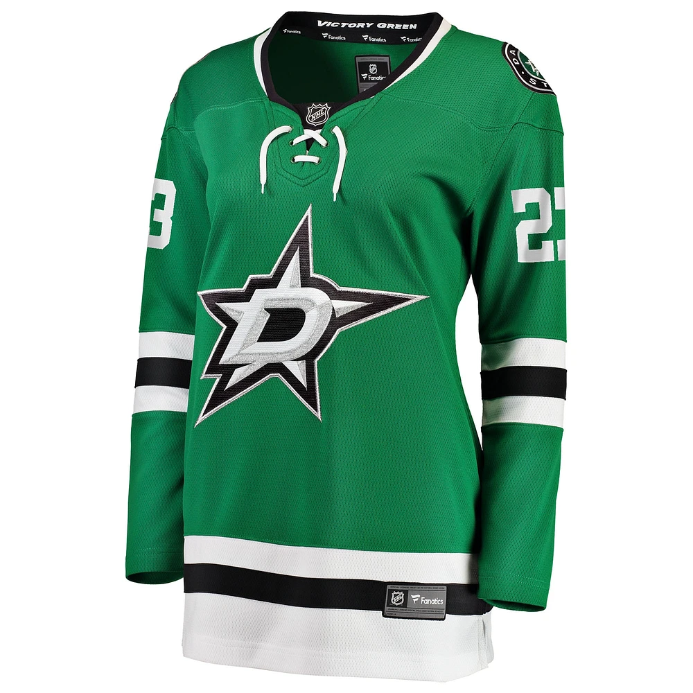Women's Fanatics Esa Lindell Kelly Green Dallas Stars Breakaway Player Jersey