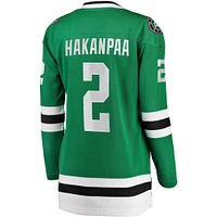 Fanatics pour femmes Jani Hakanpaa Kelly Green Dallas Stars Maillot de joueur échappé à domicile