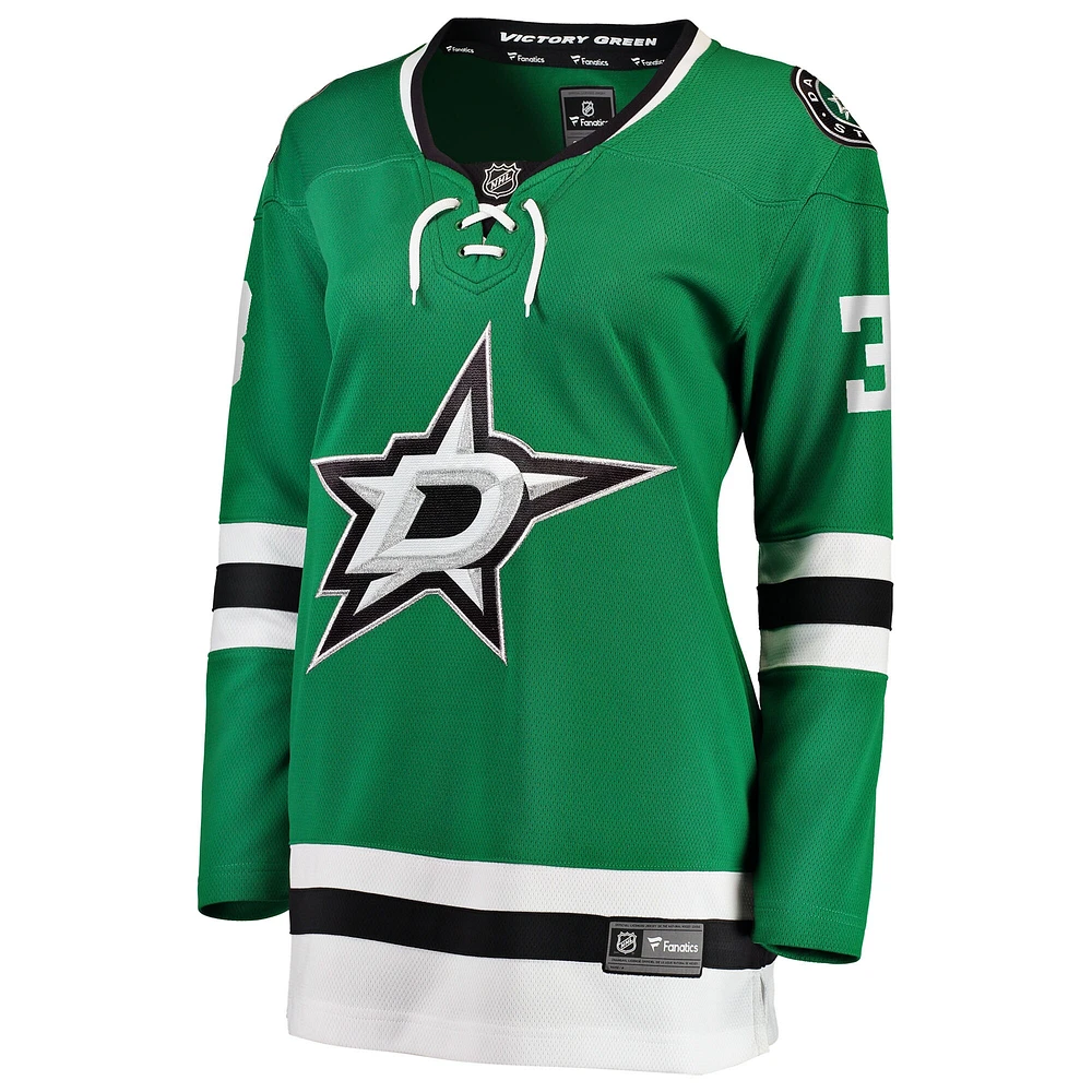 Women's Fanatics John Klingberg Kelly Green Dallas Stars Breakaway Player Jersey