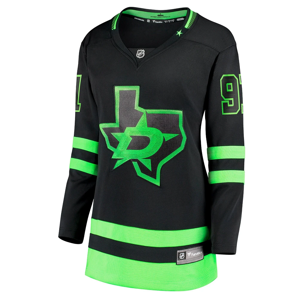 Fanatiques féminines de marque Tyler Seguin Black Dallas Stars 2020/21 Alternate - Maillot Premier Breakaway Player